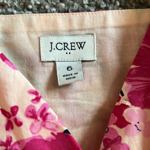 Beautiful J. Crew floral wrap dress size 6 - Picture 9 of 16